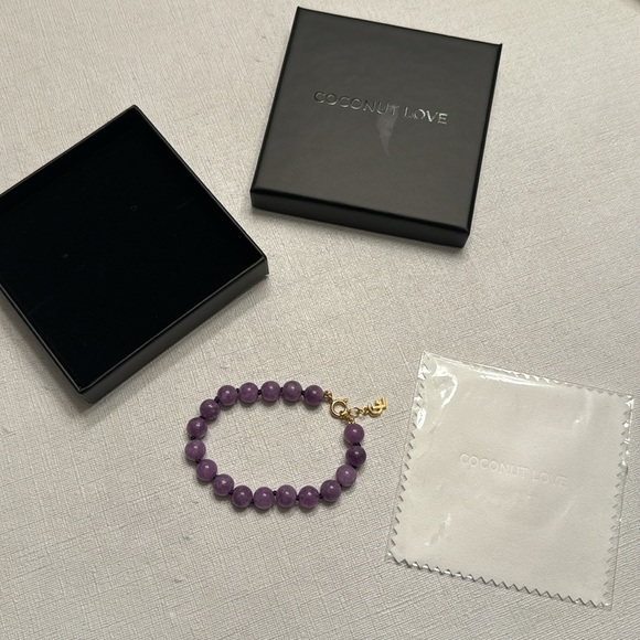 COCONUT LOVE GILI BRACELET PURPLE - Picture 2 of 4